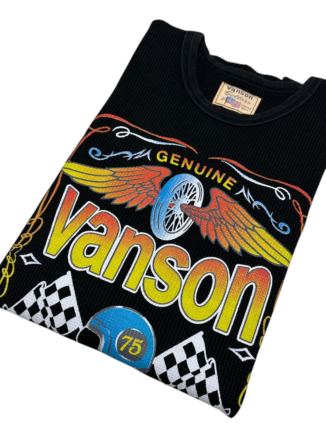 Vanson 밴슨 와플 써멀 티셔츠 벤슨 상품이미지8