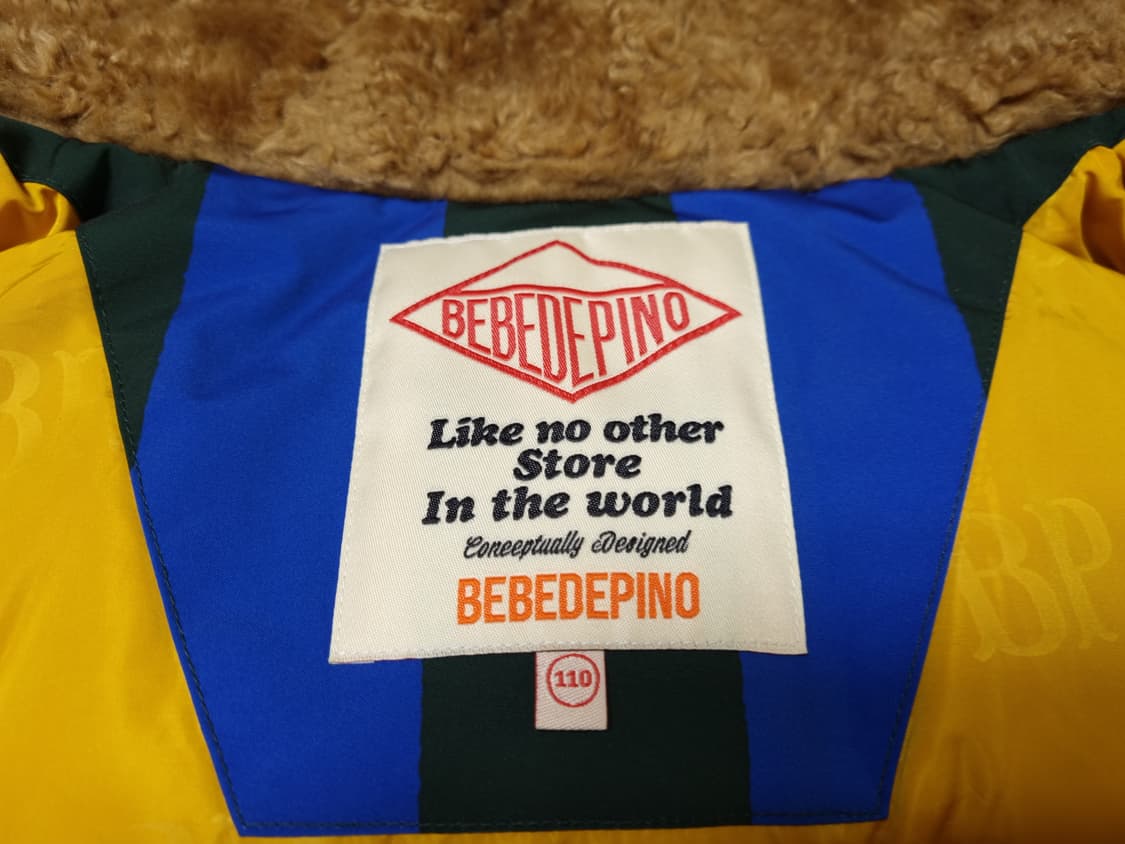 [무료배송][110]베베드피노 테디베어 덕다운 패딩 상품이미지6