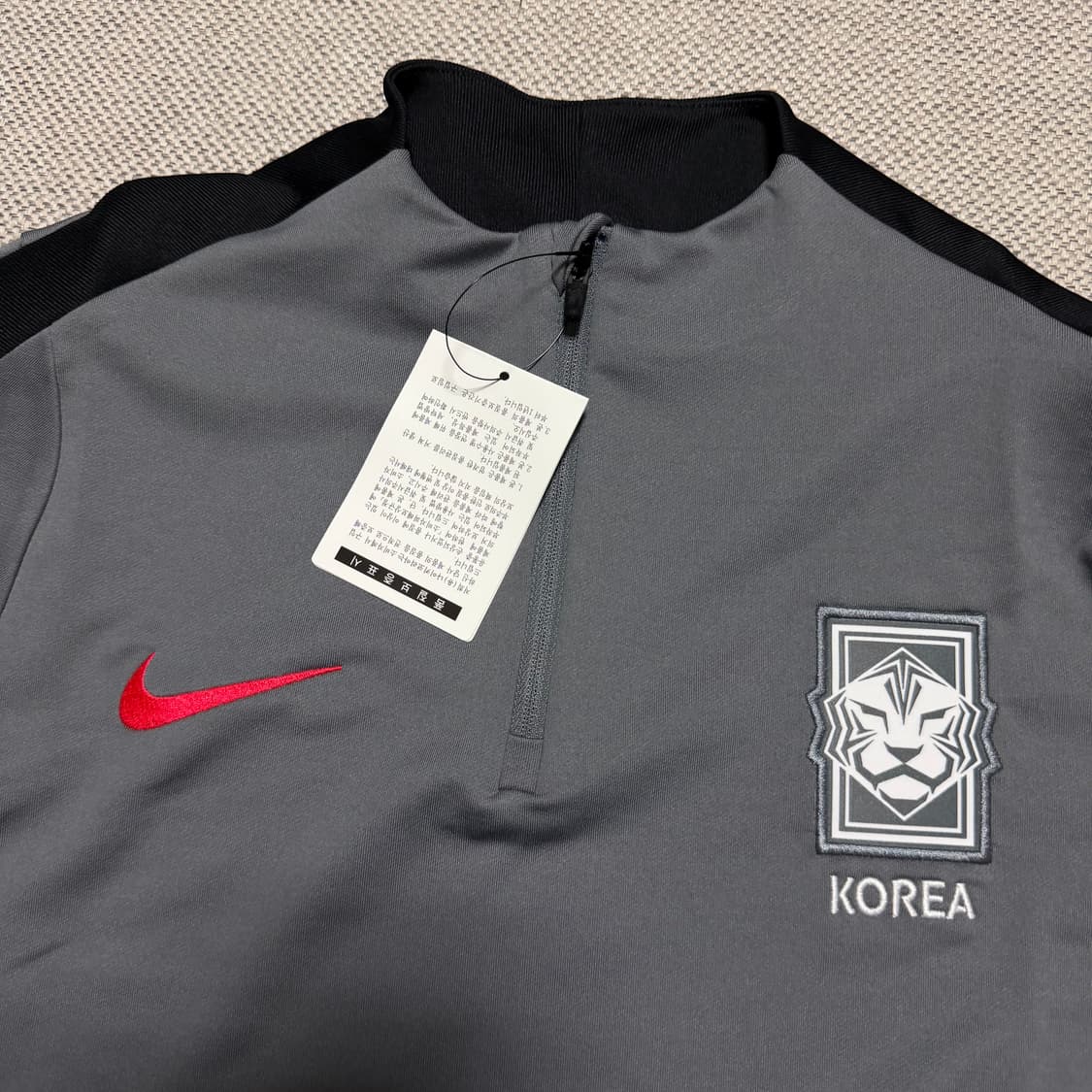 나이키 대한민국 축구 국대 드릴탑 (L) 상품이미지2