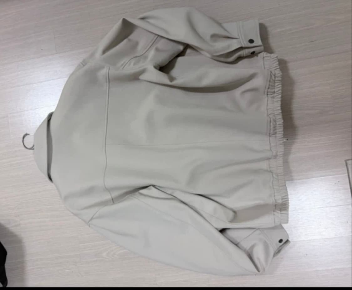 드로우핏 투웨이 플라켓 집업 블루종, 울 자켓 / 크림 L 상품이미지7