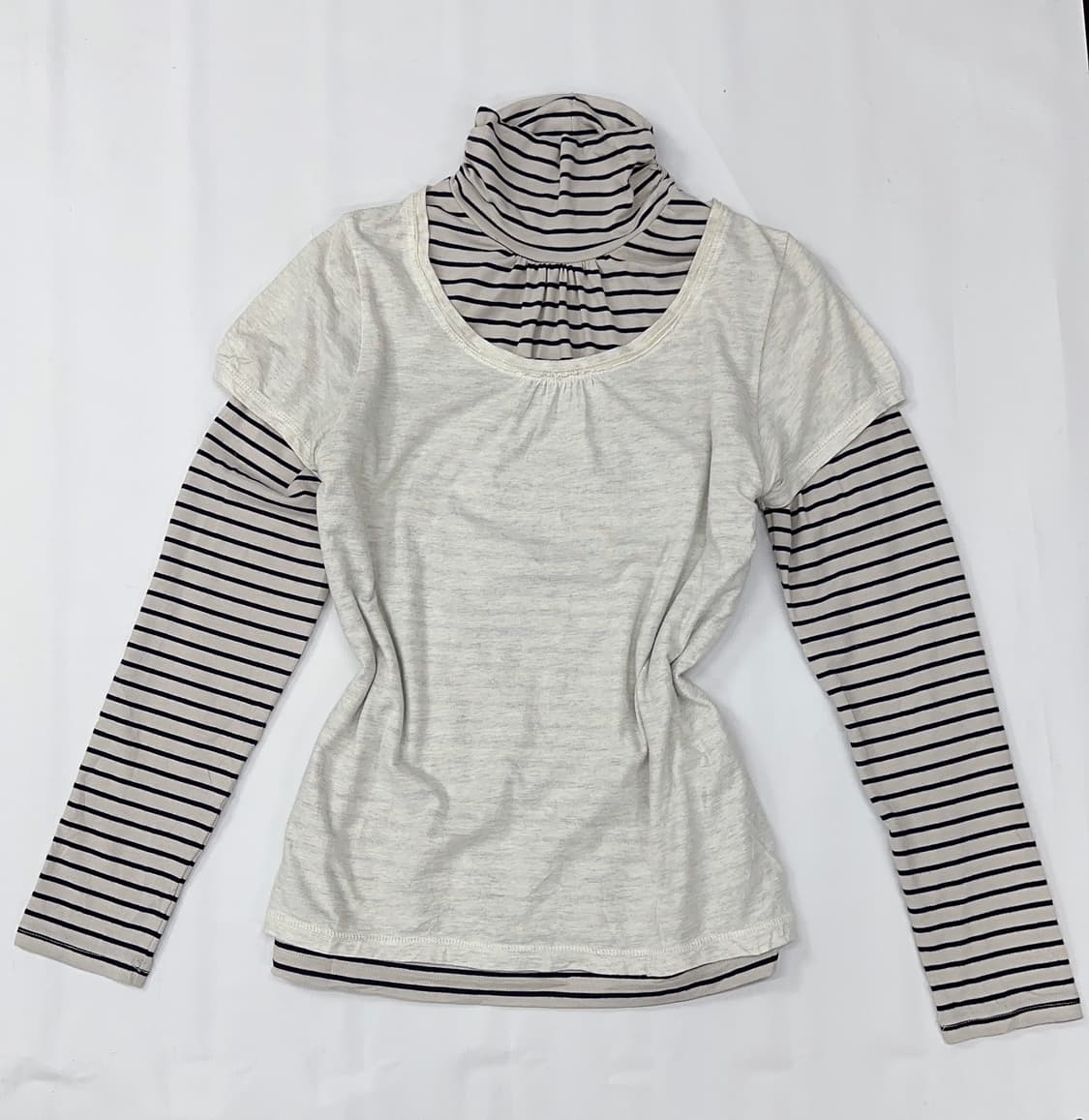 🤍스즈코의 러블리  코디세트🤍셔링 단가라 퍼프 그런지 일본 빈티지 상품이미지2