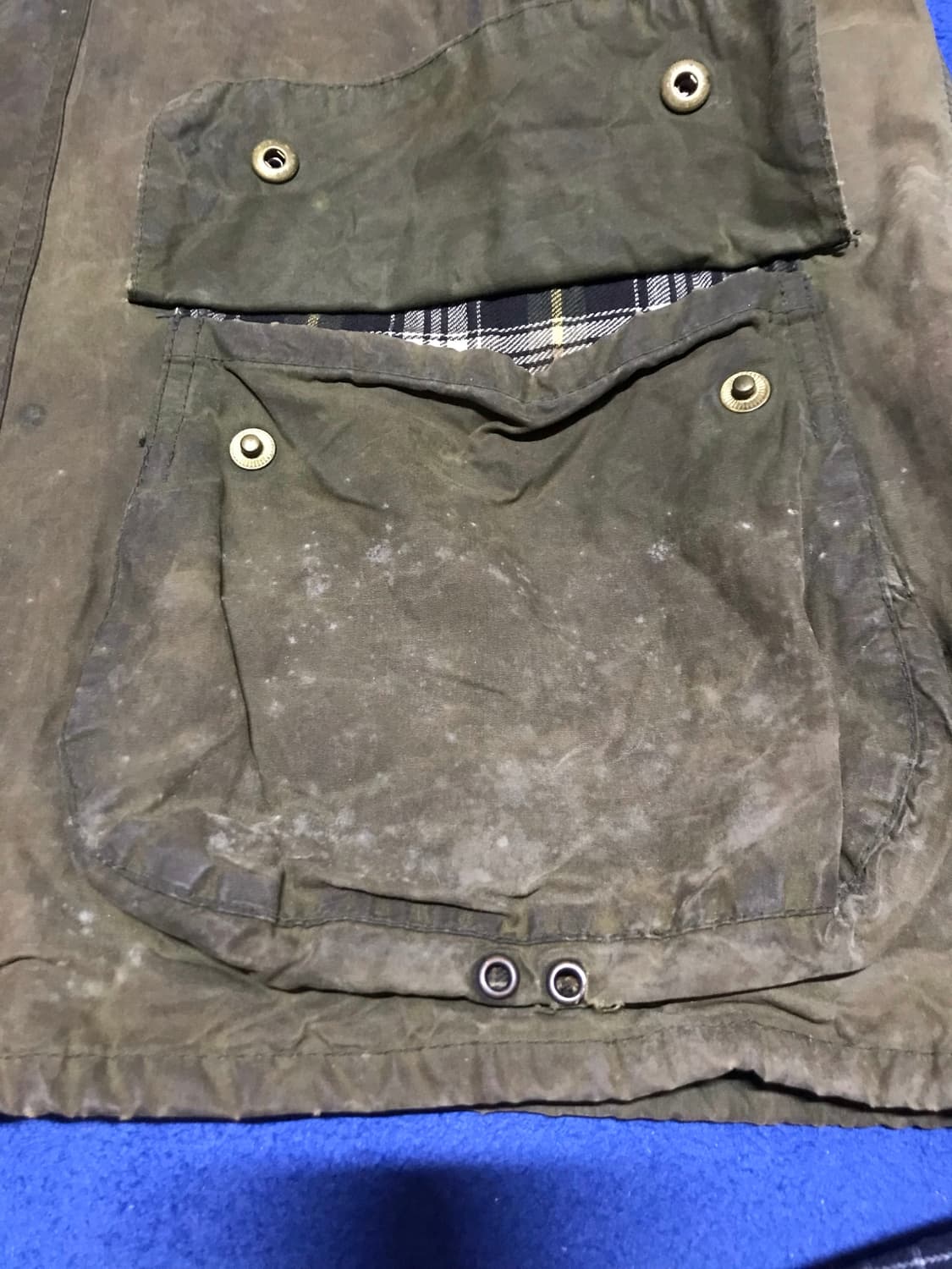 VTG 80’s 바버 뷰포트 자켓 상품이미지4