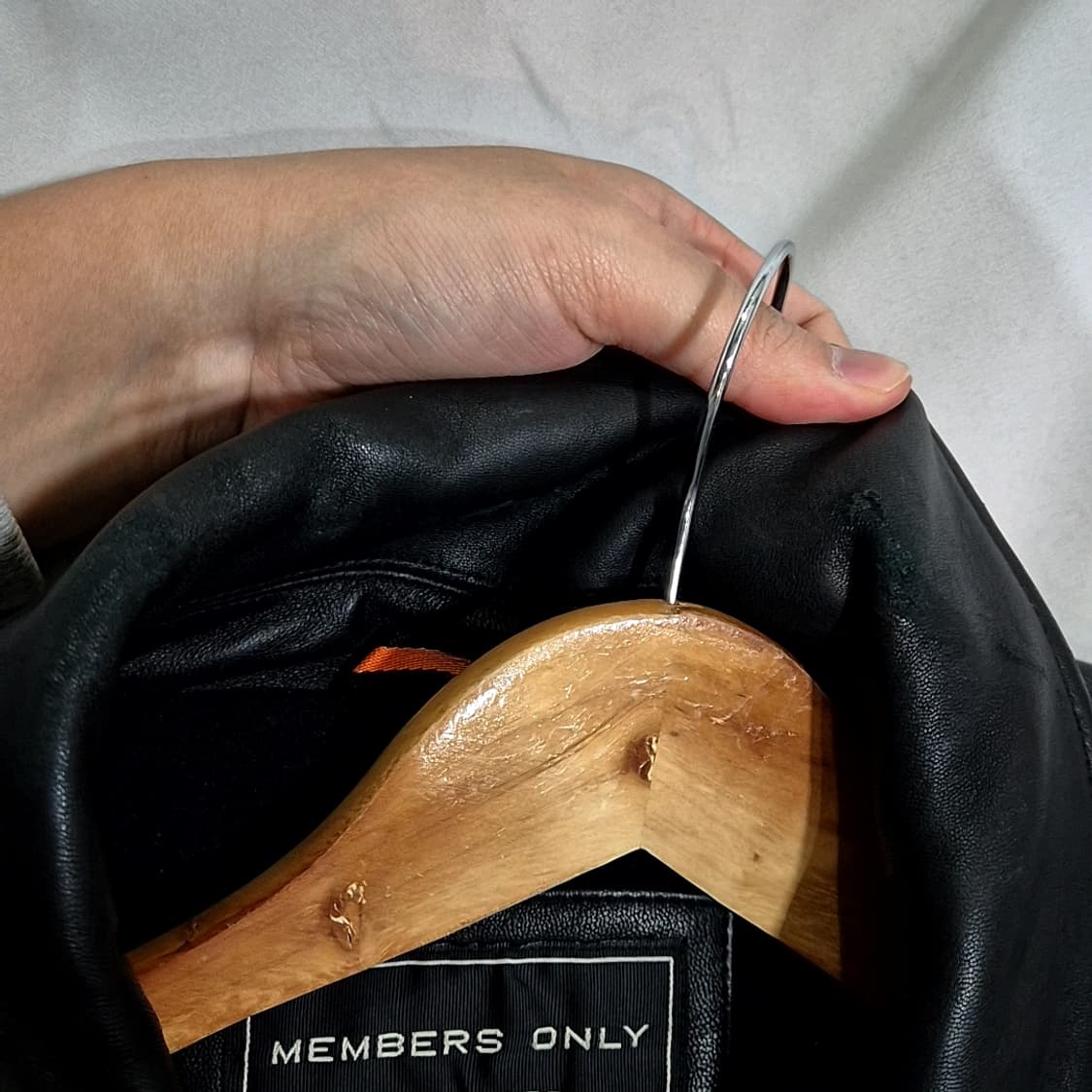 Vtg_통가죽 봄버 자켓 상품이미지6