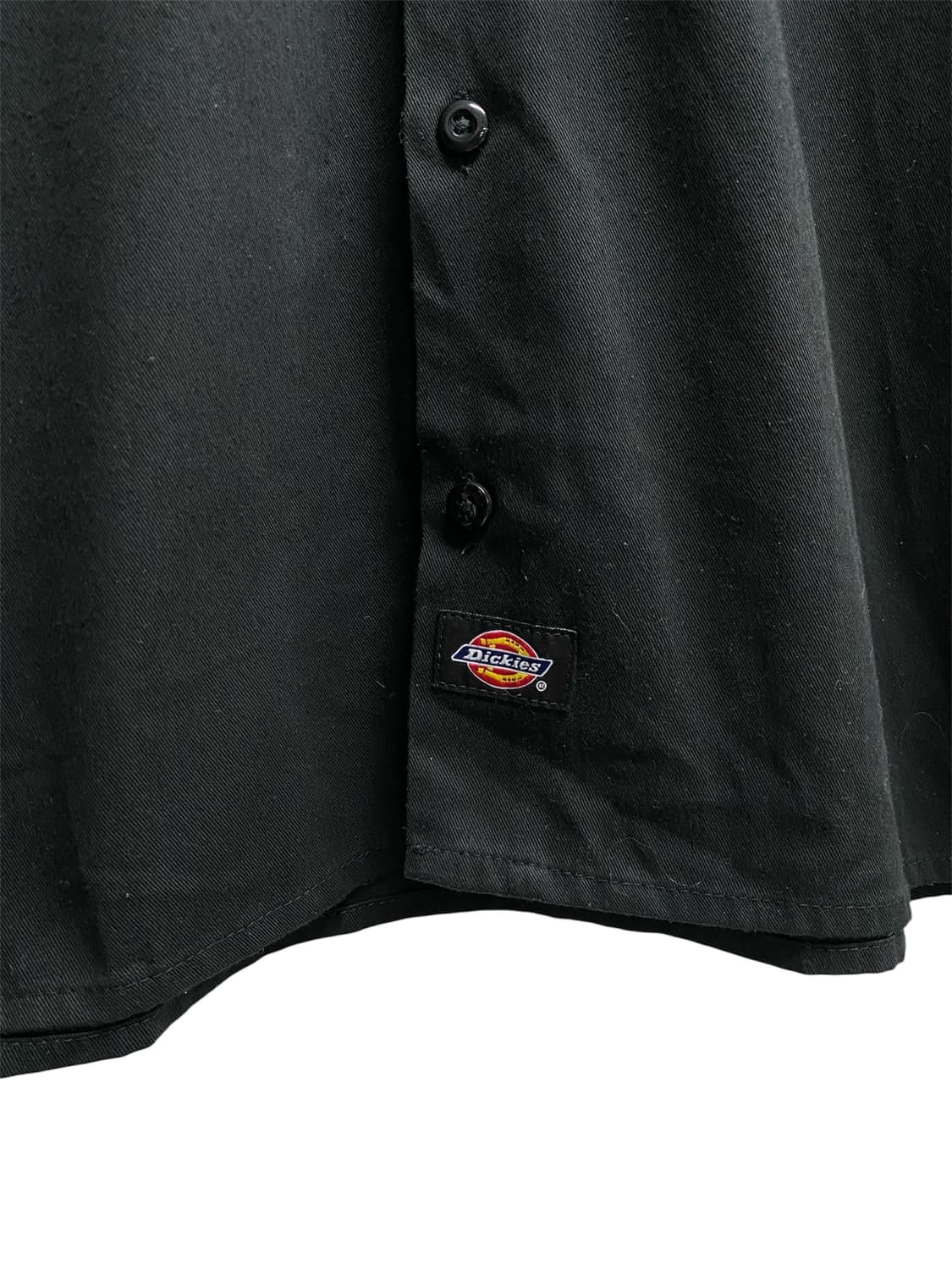 디키즈 투포켓 워크셔츠 블랙 M 상품이미지3