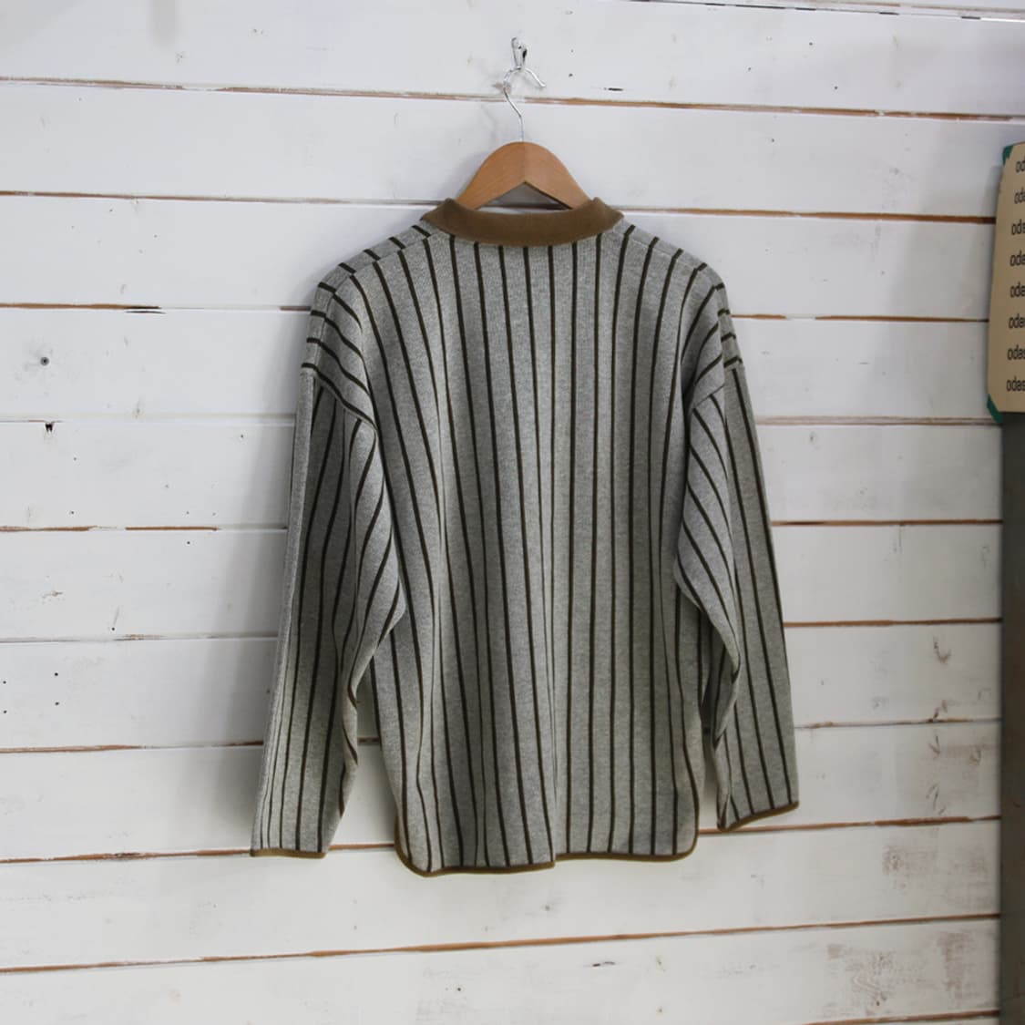 (착용컷) ixi:z 카라 집업 티셔츠 (남성용 100) 상품이미지2