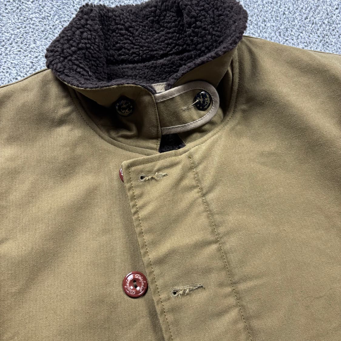 Diafvine N1 자수 양털 자켓 상품이미지3