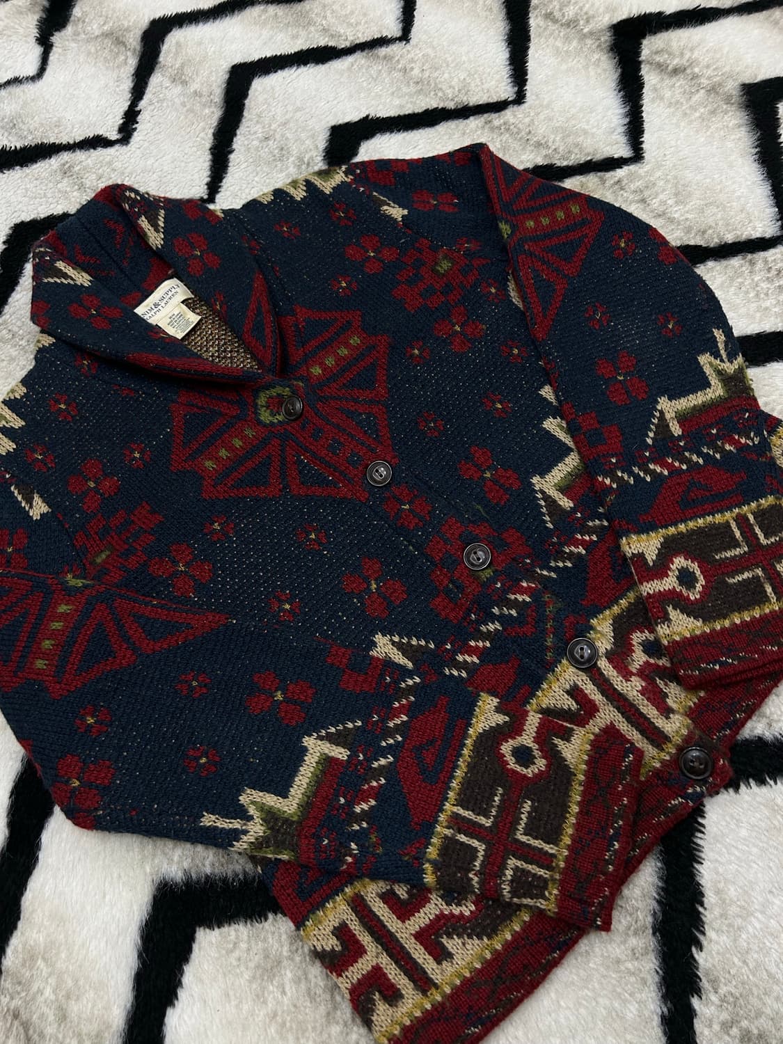 [M]데님앤서플라이 랄프로렌 아즈텍 니트가디건 상품이미지2