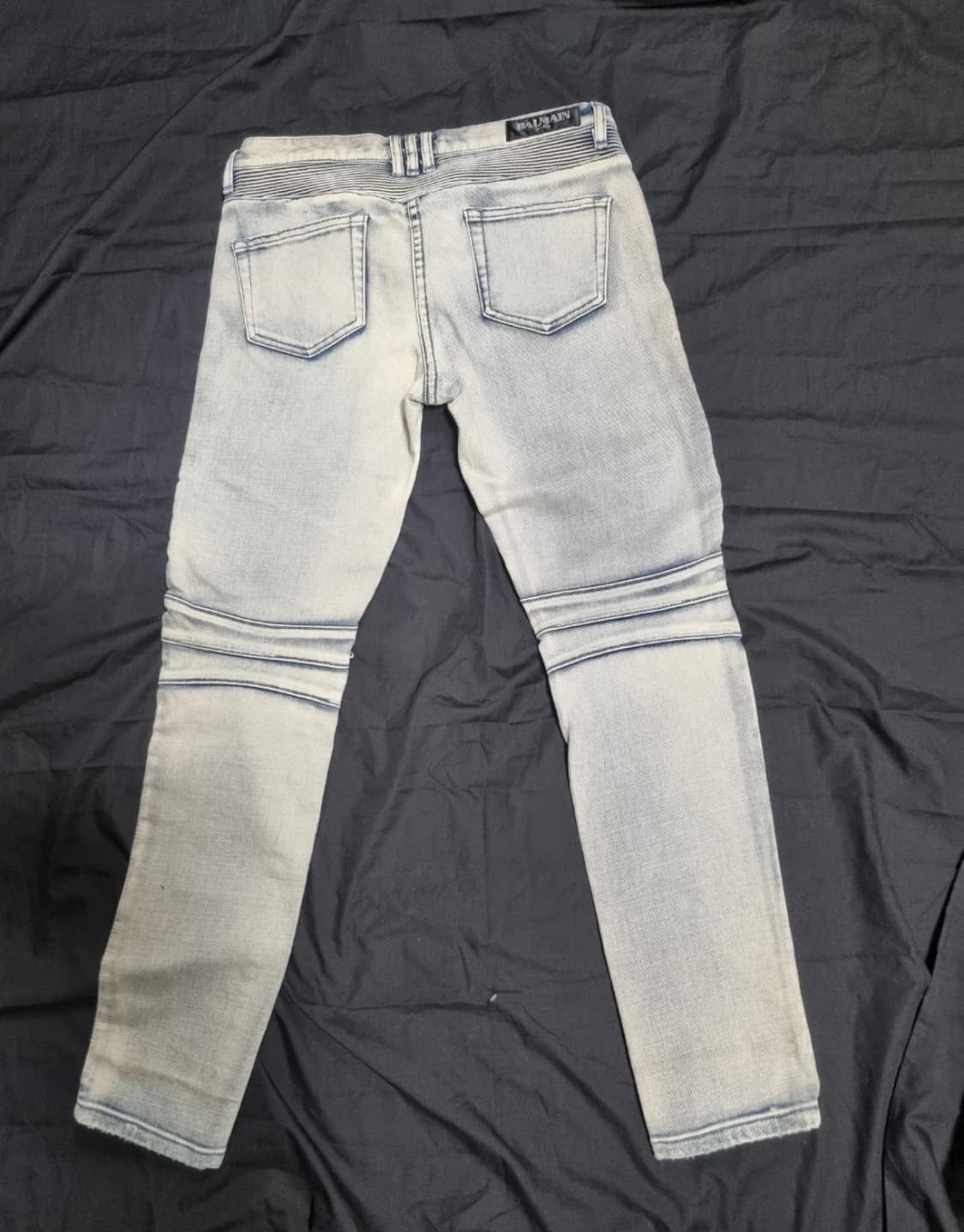 발망 라이트 블루 페이드 워싱 데님 상품이미지2