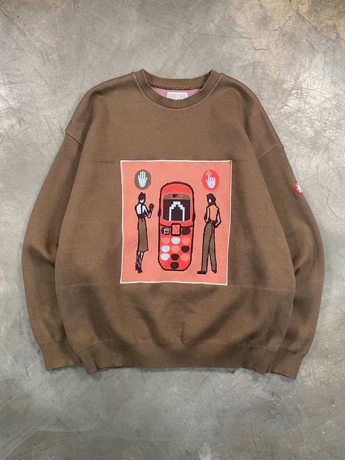 카브엠트 백뷰 니트 상품이미지1