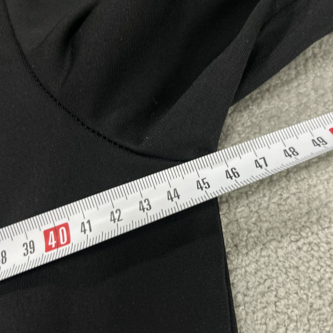 아디다스 블랙 불꽃 져지 집업 90 상품이미지5