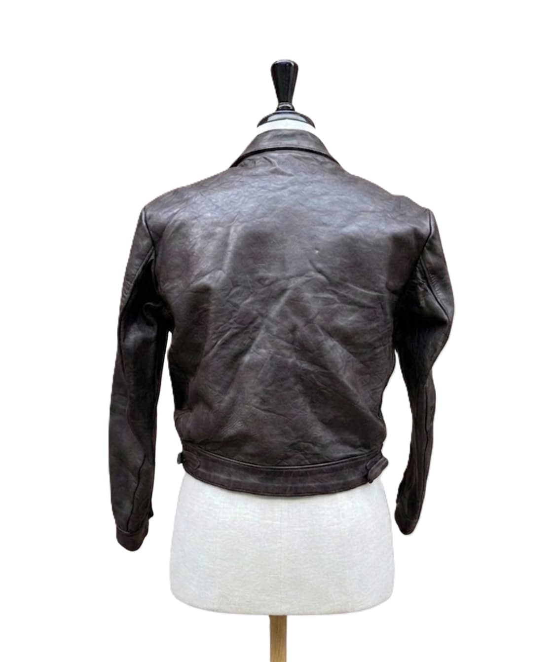 1940s French Cyclist Leather Jacket 상품이미지2