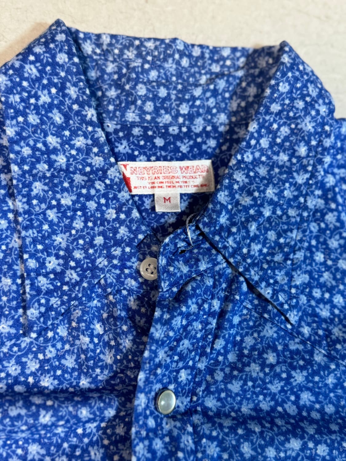 Neyries wear 일본 빈티지 로데오 웨스턴 하와이안 셔츠 상품이미지4