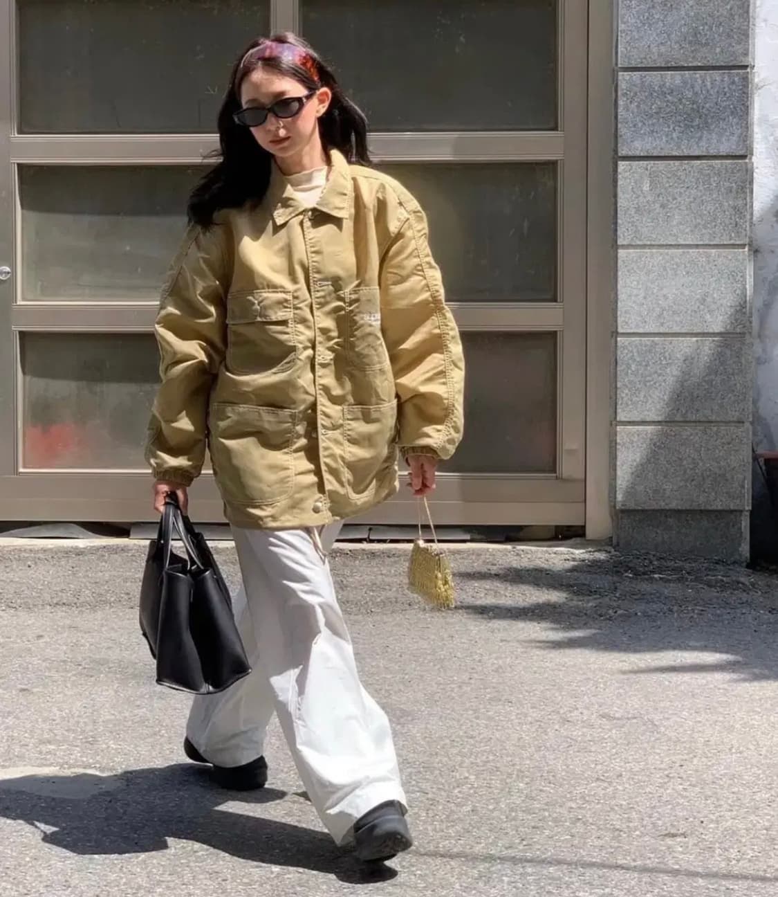 슈프림 나일론 초어 자켓 탄컬러 상품이미지2