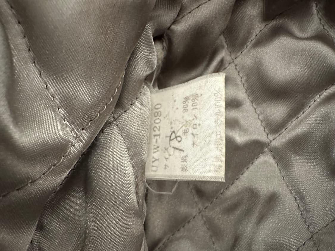 90‘s 일본빈티지 리얼레더 울 바시티자켓 L 상품이미지3