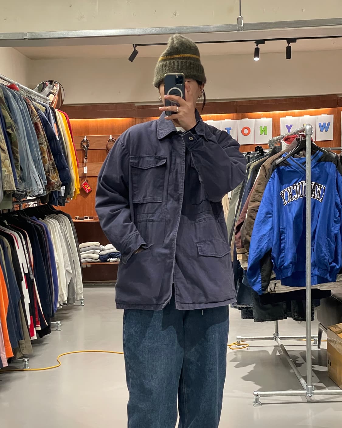 빈티지 워크웨어 야상 필드 자켓 상품이미지3