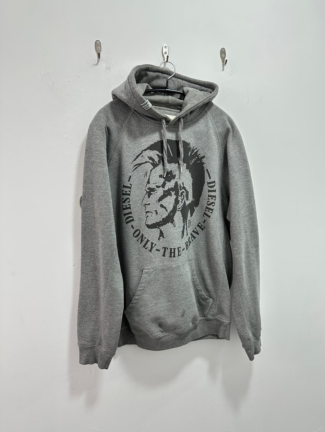 Diesel indian gray hoodie 상품이미지3