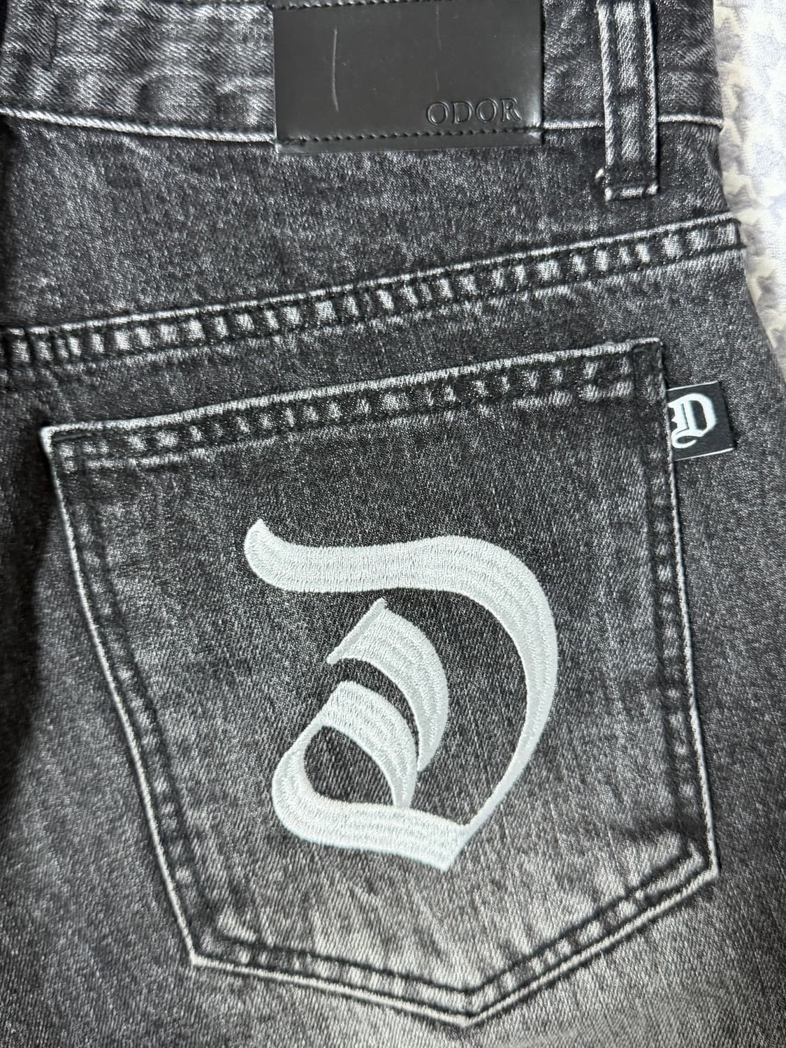 오도어 나스 데님 블랙 사이즈1 상품이미지4