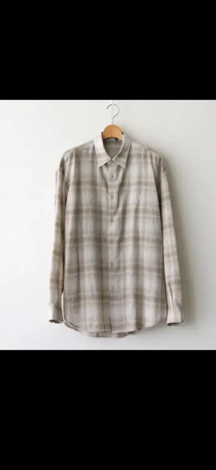 오라리 에어리 울 체크 3사이즈 팝니다. 상품이미지2