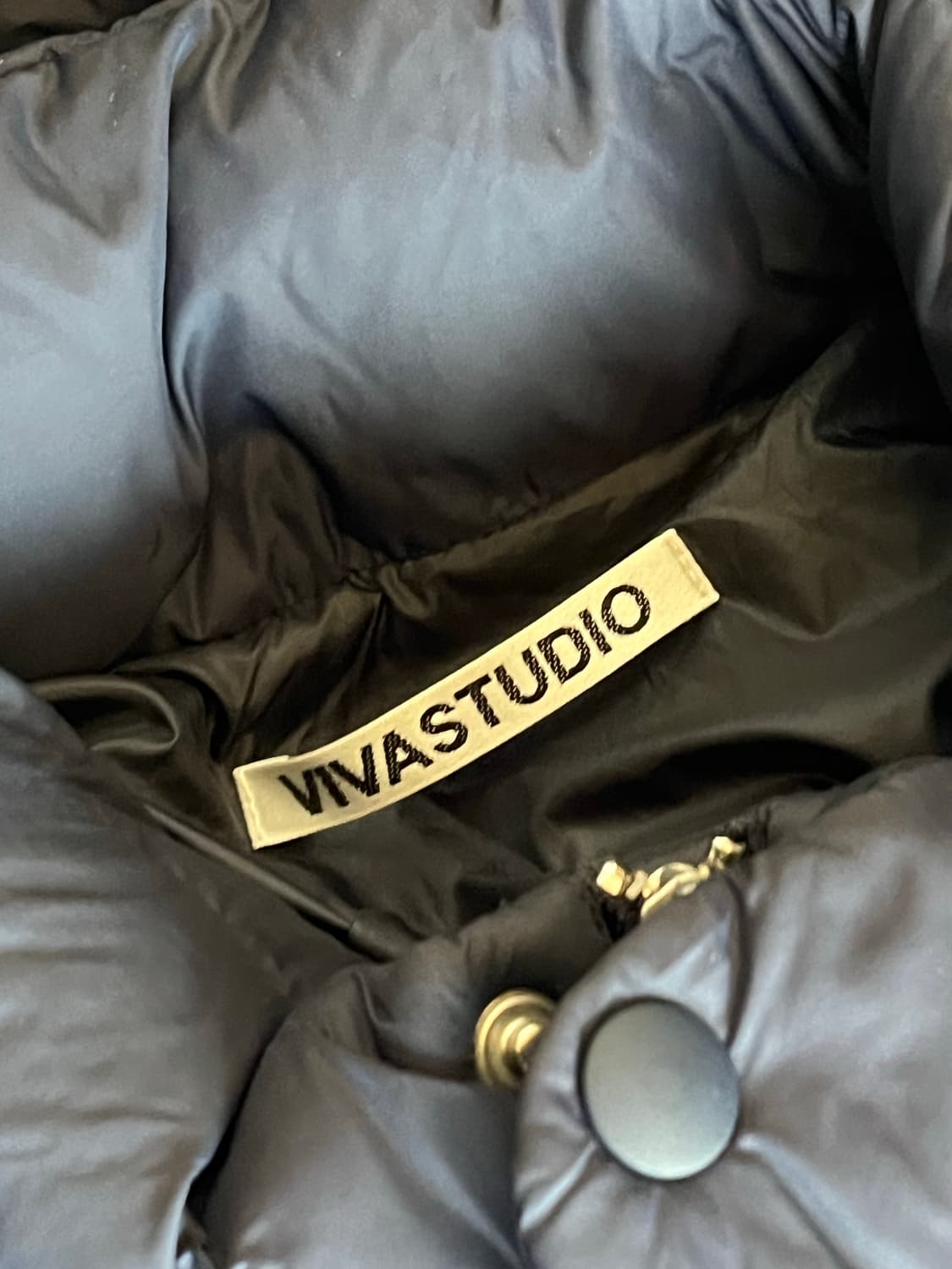 [L]비바스튜디오 덕다운 숏패딩 네이비 상품이미지6