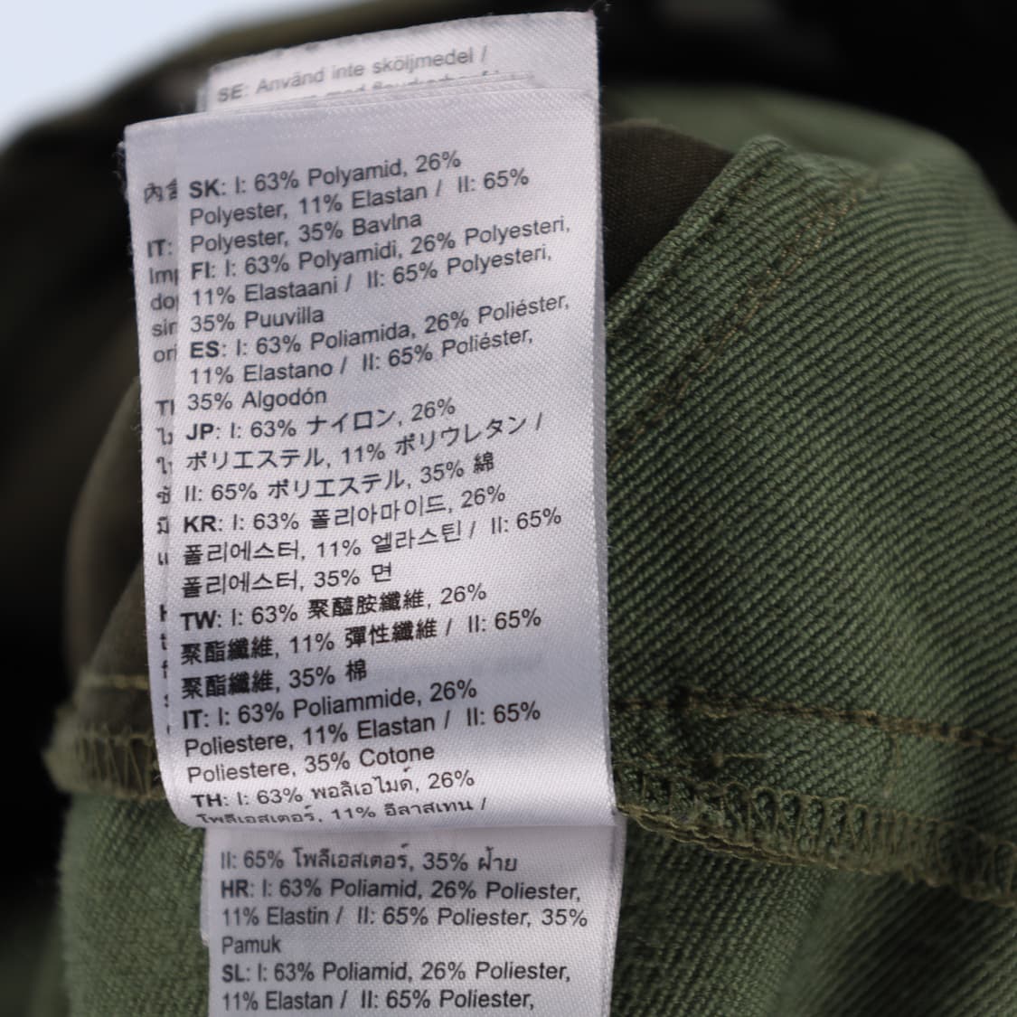 US33 피엘라벤 켑 트라우저 레큘러 팬츠 N7482 상품이미지5