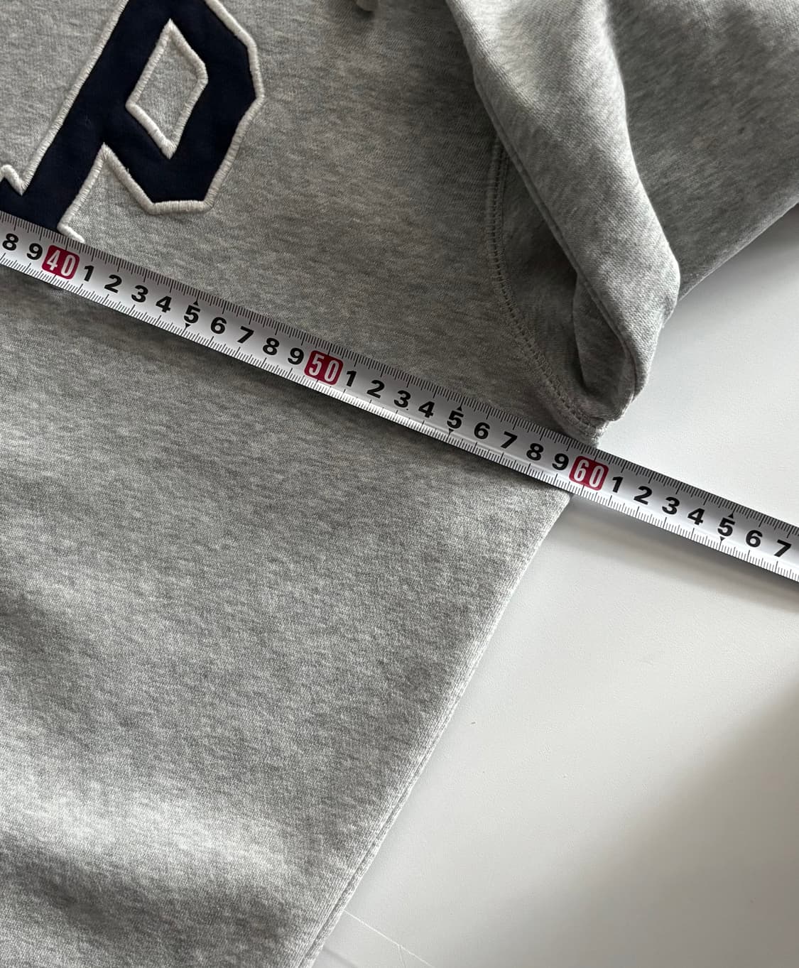 GAP 갭 빅로고 그레이 후드 집업 상품이미지5