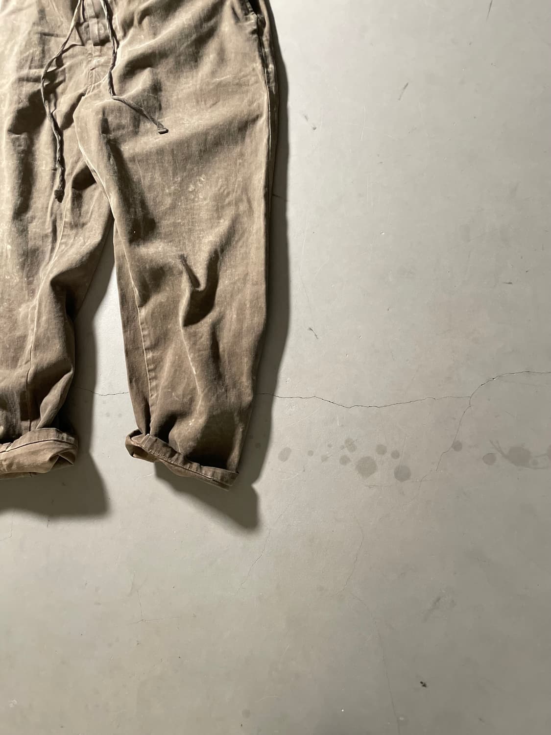 KZ Atelier  Dyed & Damaged Easy Pants 상품이미지2