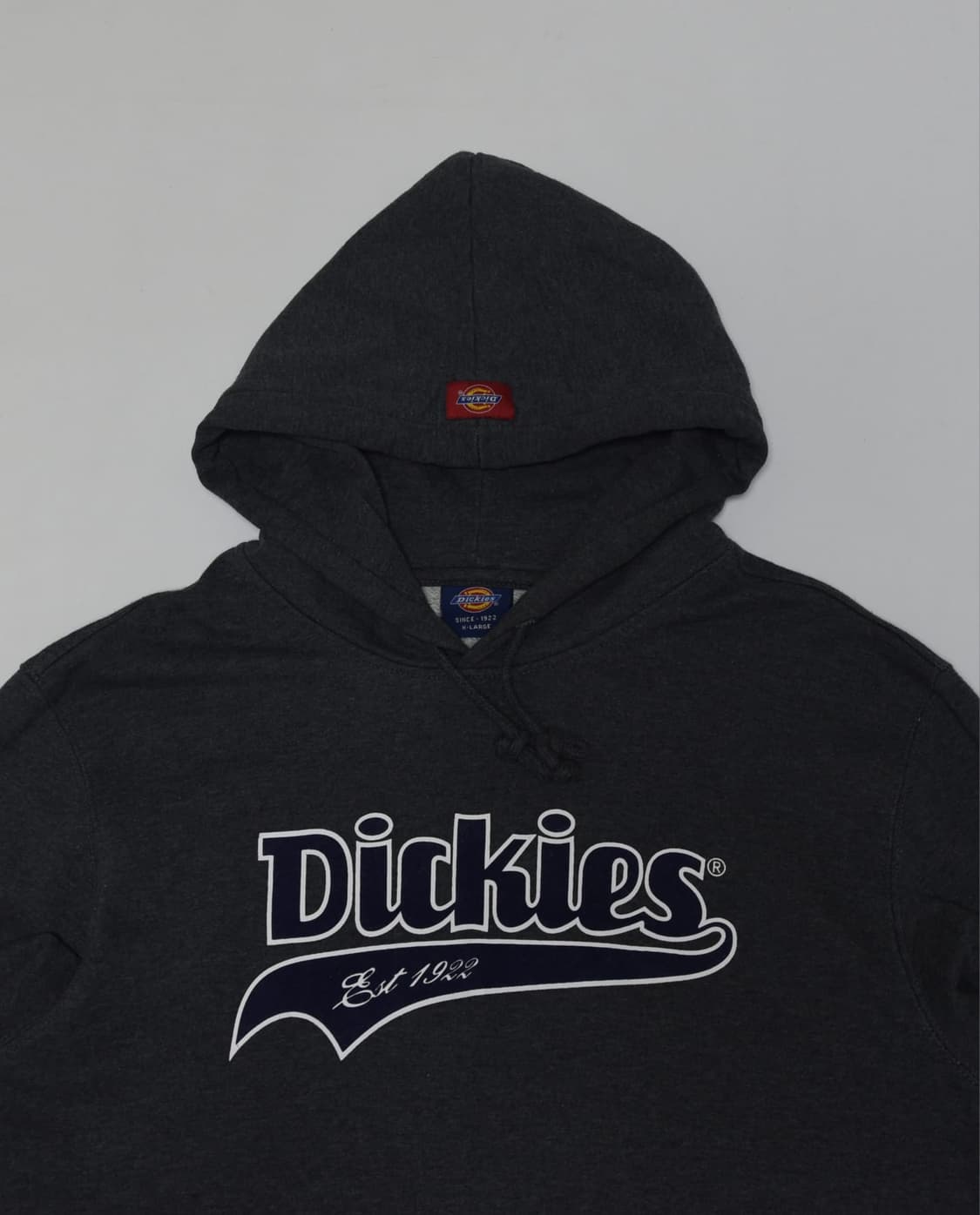 디키즈 회색 로고 후드티 105 상품이미지2