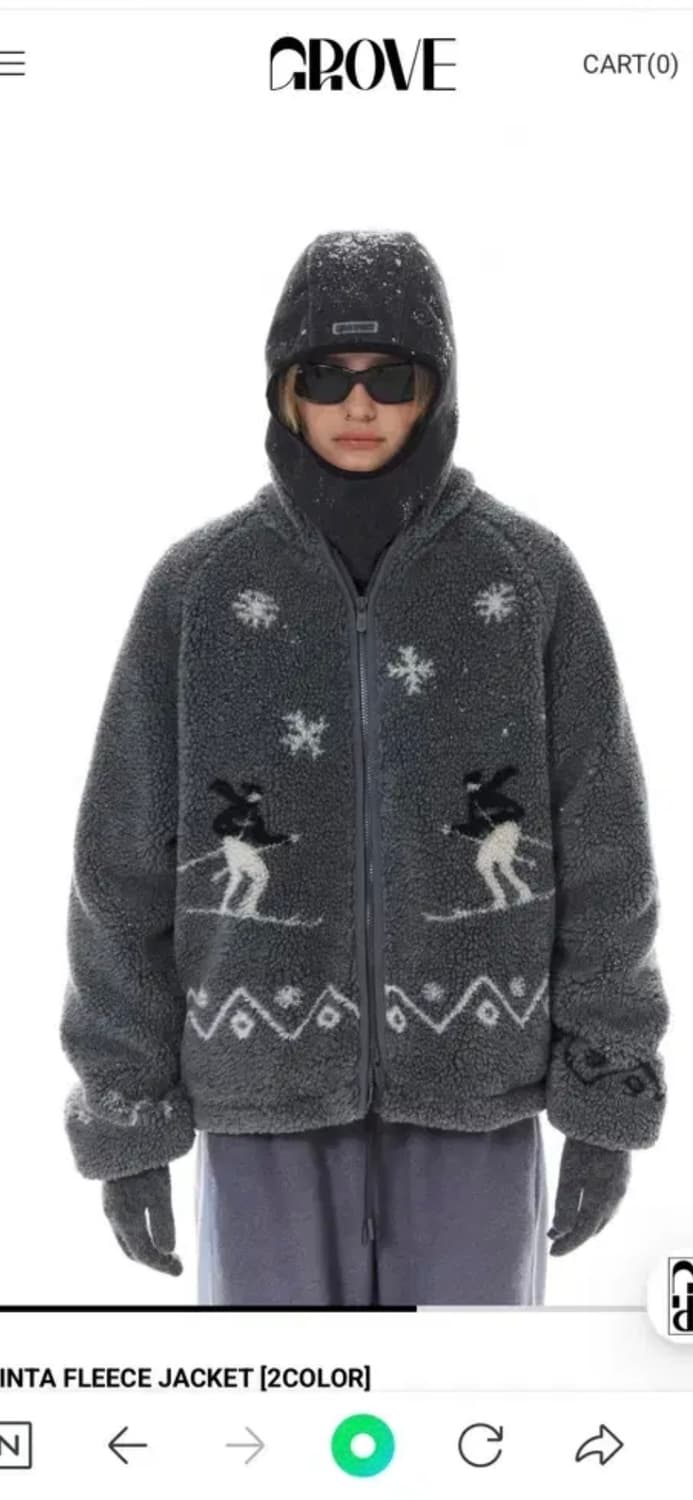 시엔느 딘타 플리스자켓 뽀글이 상품이미지2