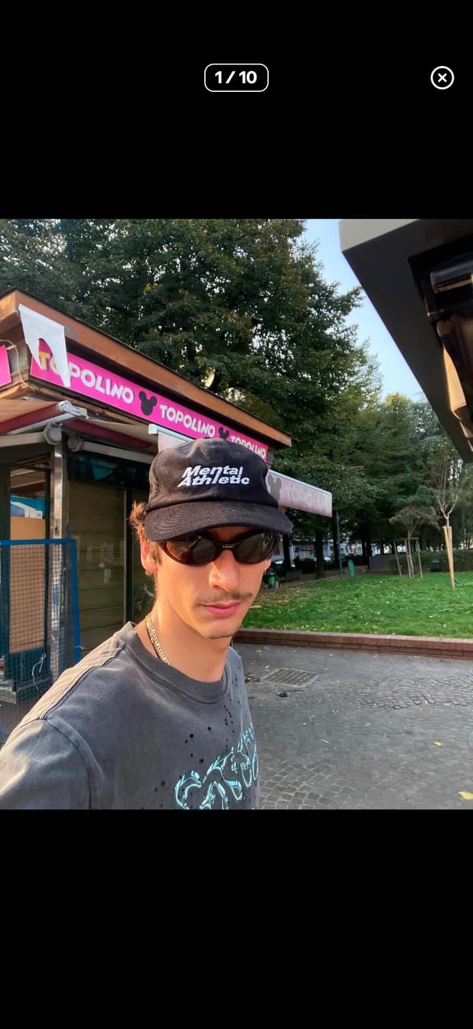 멘탈 애슬레틱 캡 black 상품이미지1