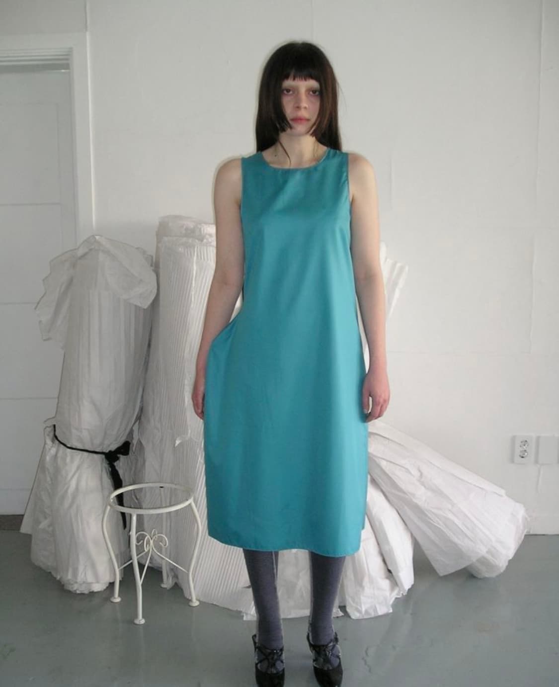 Eonts 이너 드레스 (deep blue) 상품이미지1