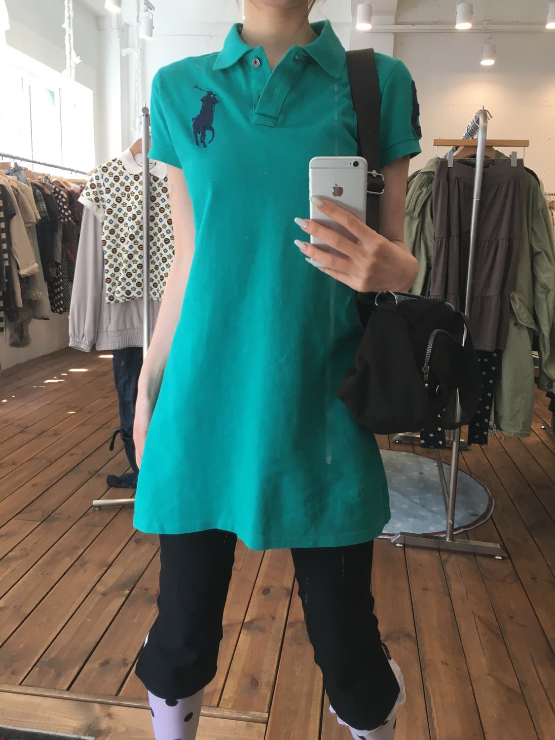 폴로 빅포니 민트 원피스 상품이미지3