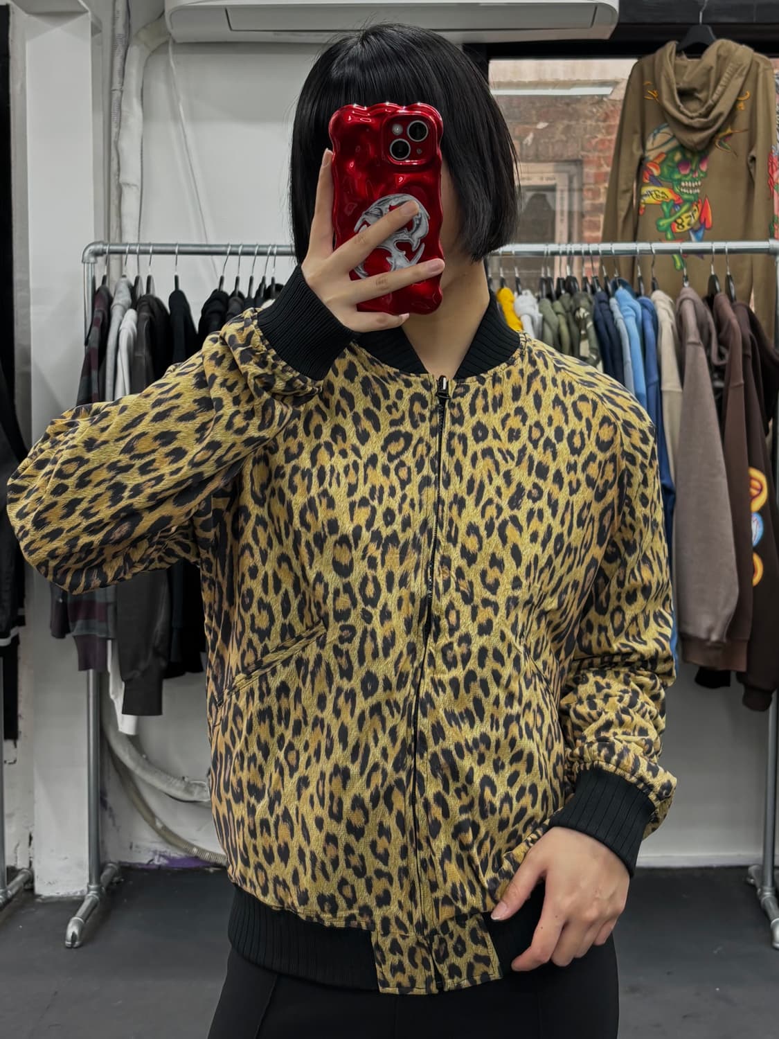 히스테릭 글래머 리버시블 레오파드 자켓 상품이미지9