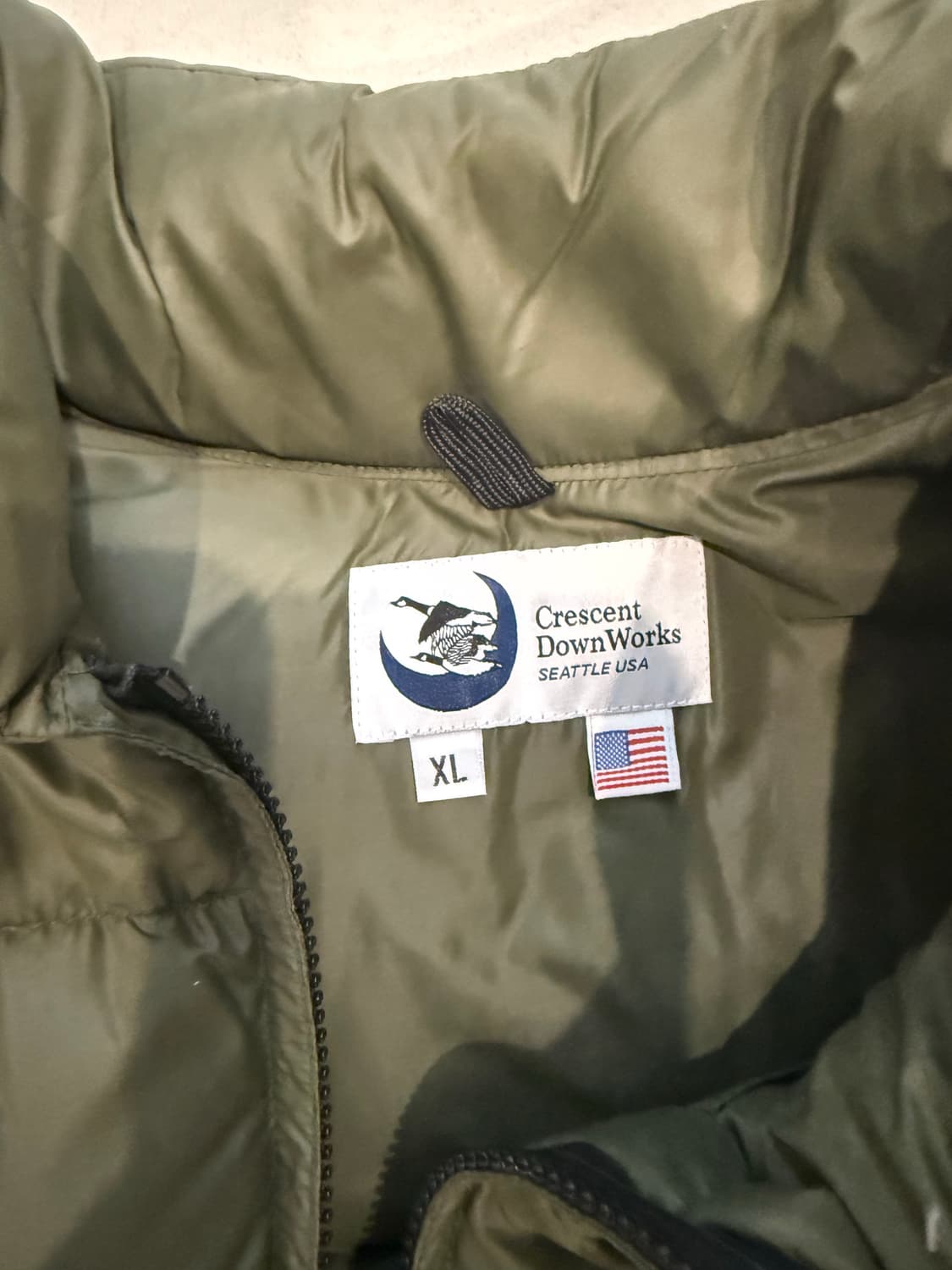 크레센트 다운 웍스 패딩 베스트 상품이미지3