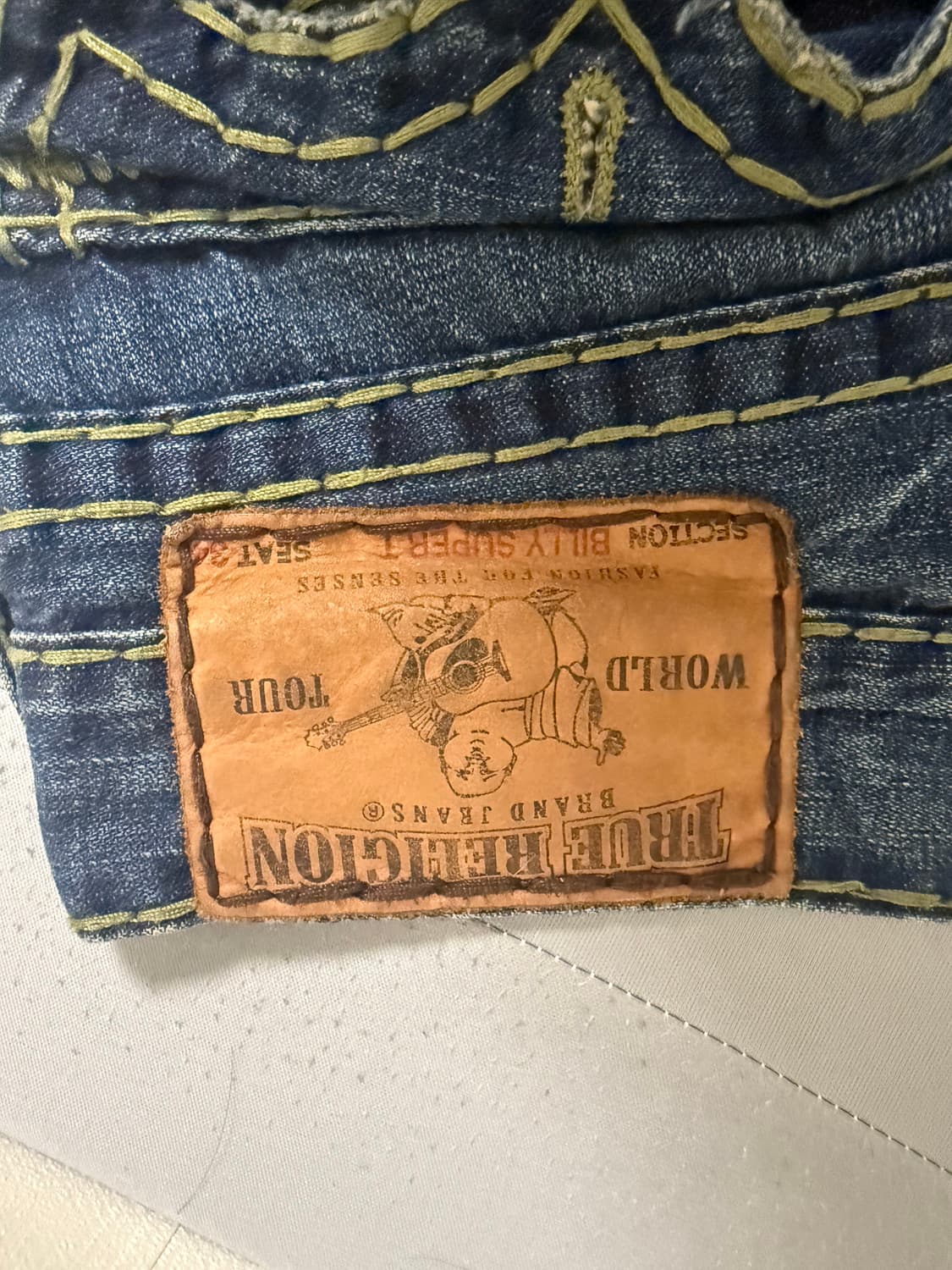 트루릴리전 빌리수퍼t 부츠컷 데님 상품이미지3