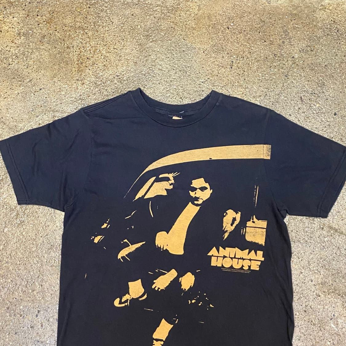 미국 빈티지 애니멀하우스 Animalhouse 로고 락티셔츠 반팔티 상품이미지3