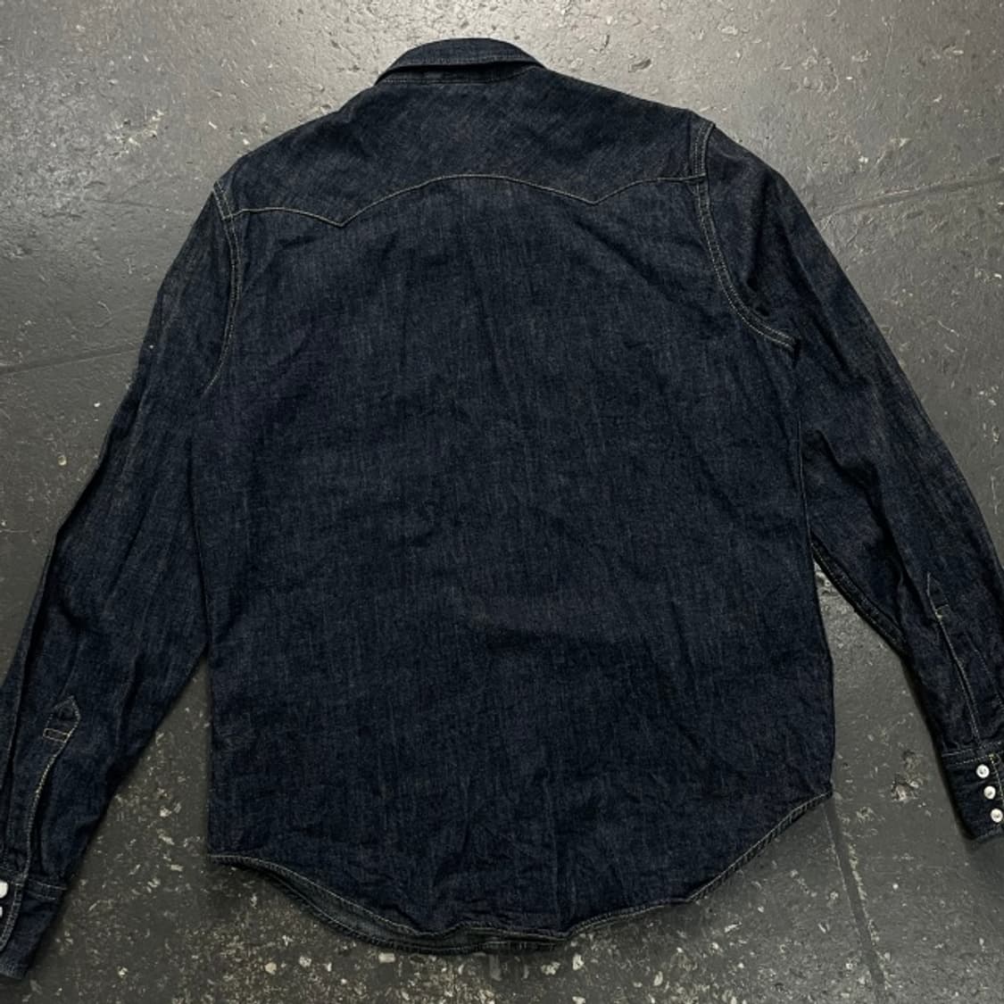 95 리바이스 밀리터리 패치 데님셔츠 상품이미지5