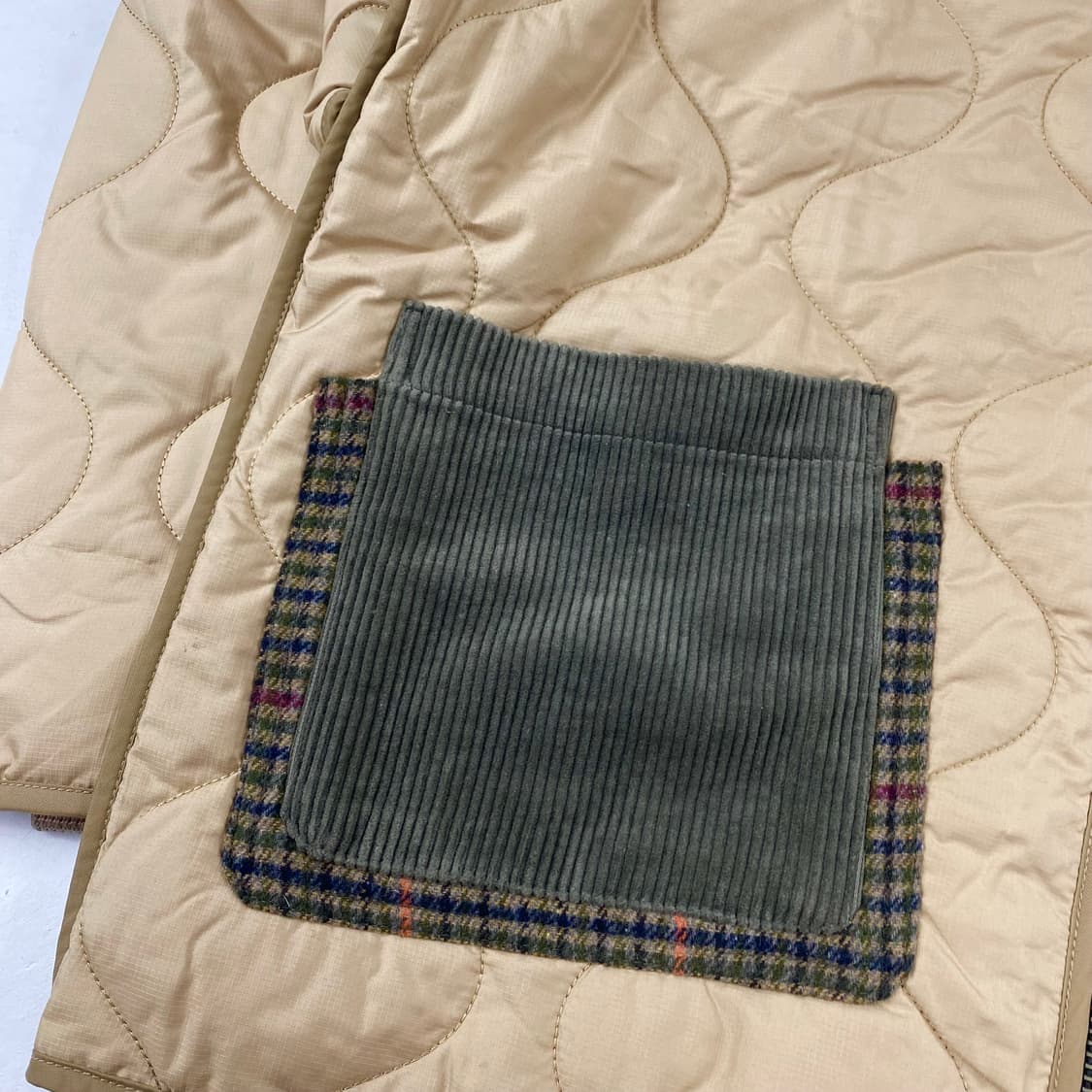 앤더슨벨 니트 패치드 노르딕 퀄티트 파카 자켓 (100) 상품이미지5