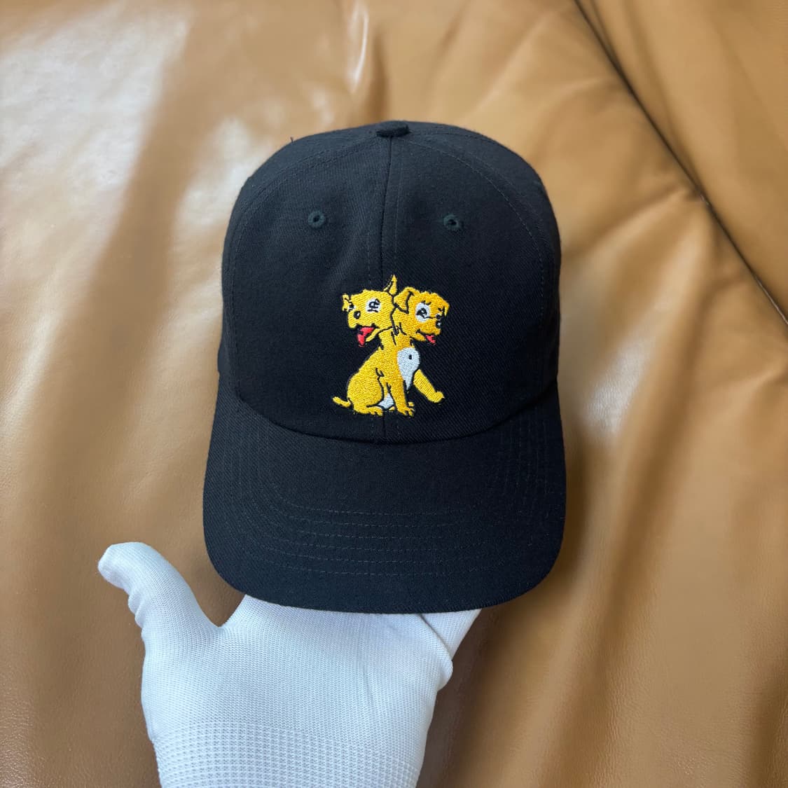 슈프림 6패널 볼캡 모자 멜빈스 블랙 상품이미지2