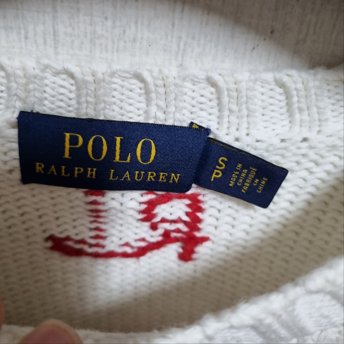폴로 성조기 비치 니트 스웨터 상품이미지3