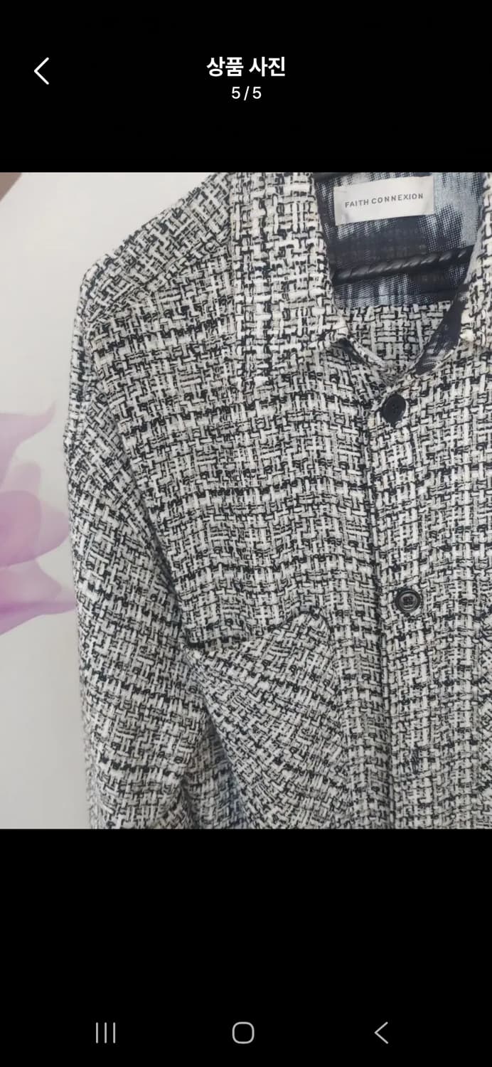 페이스커넥션 셔츠(M) 상품이미지4