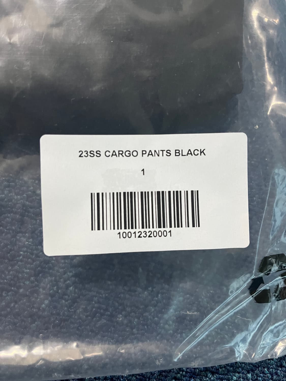 산산기어 23ss 카고팬츠 black 1size 상품이미지7