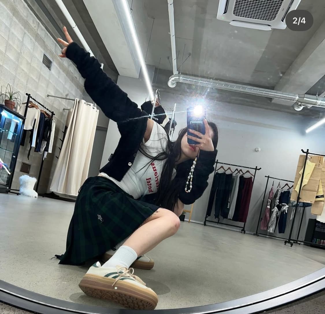 더미스테리어스호텔 레이어드 스커트 상품이미지4