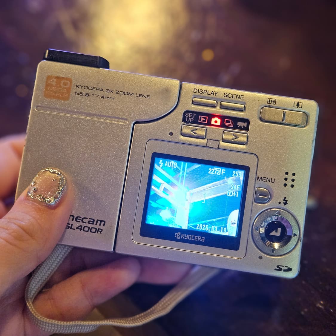 교세라 sl400r 빈티지 디카 디지털 카메라 상품이미지4