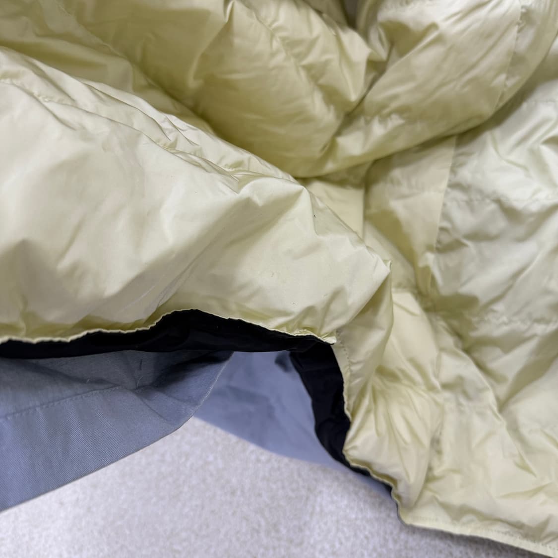 [M/실측확인] 탑유너 빈티지 폴리 빅사이즈 셔츠패딩  0106T1 상품이미지5