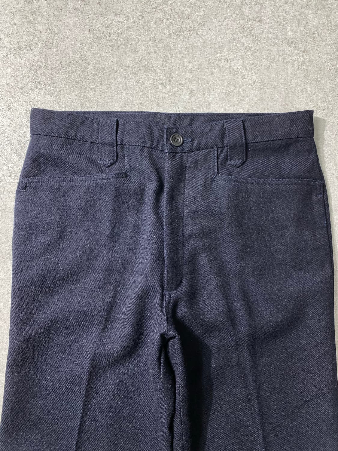 [32] 80s Levi's 리바이스 부츠컷 슬랙스 다크네이비 상품이미지2