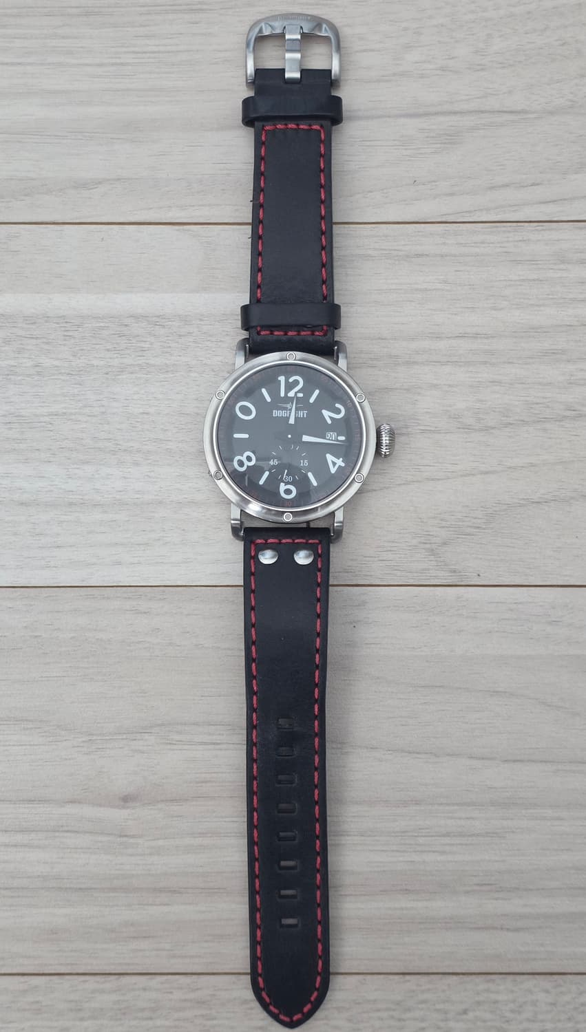 독파이트 에이스 DF0022 항공쿼츠 시계 
> 스테인레스 스틸 케이스  상품이미지6