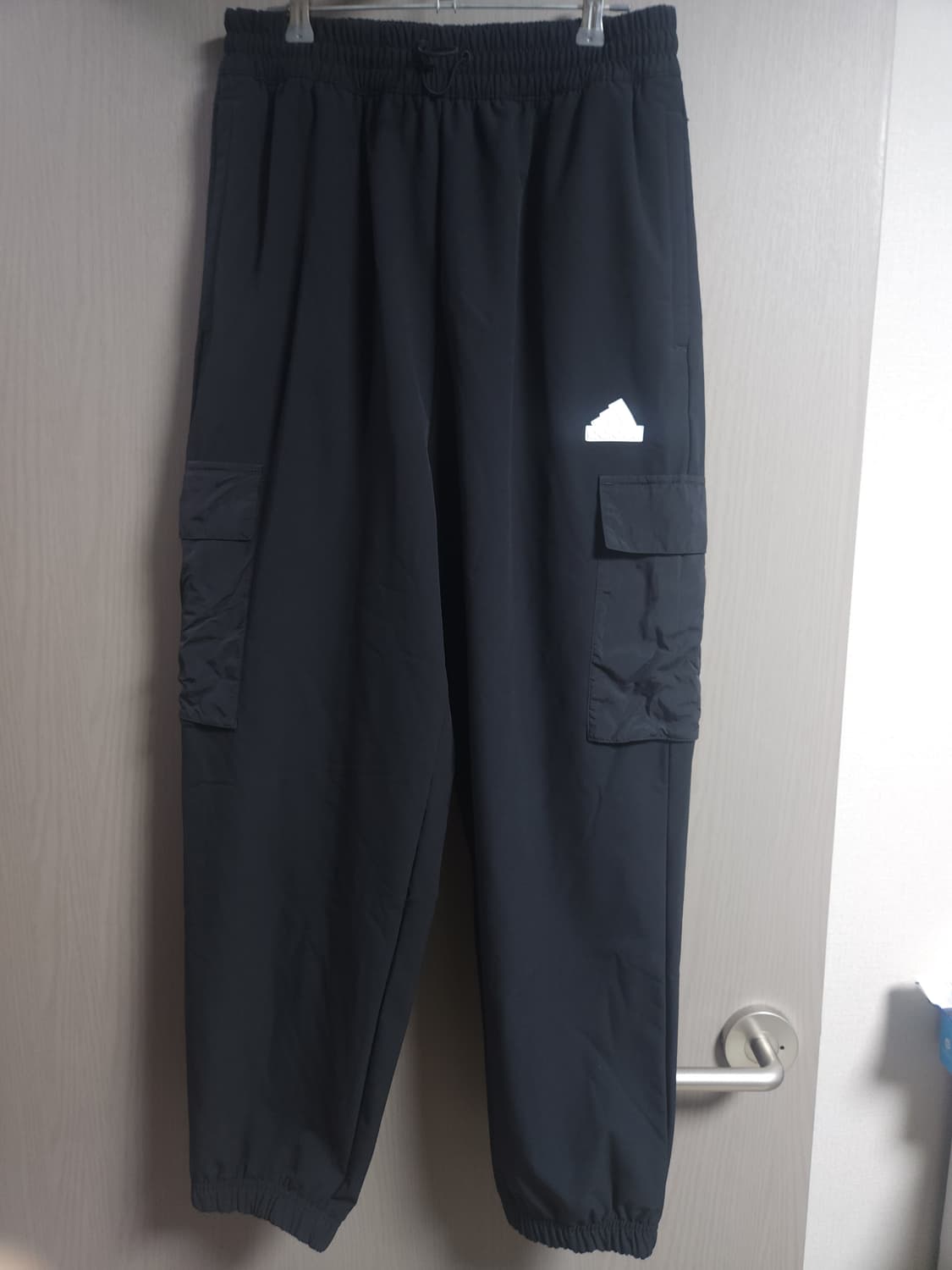 아디다스 화이트로고 기모조거 트레이닝 팬츠, 31~32 상품이미지1