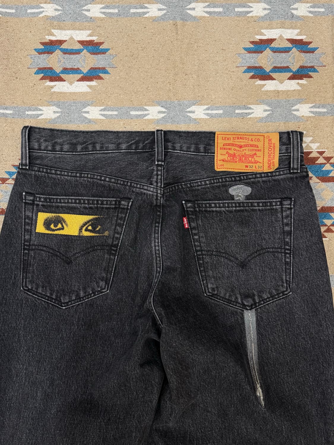 [32] 리바이스 x 언더커버 UC1E9502 팬츠 블랙 상품이미지4