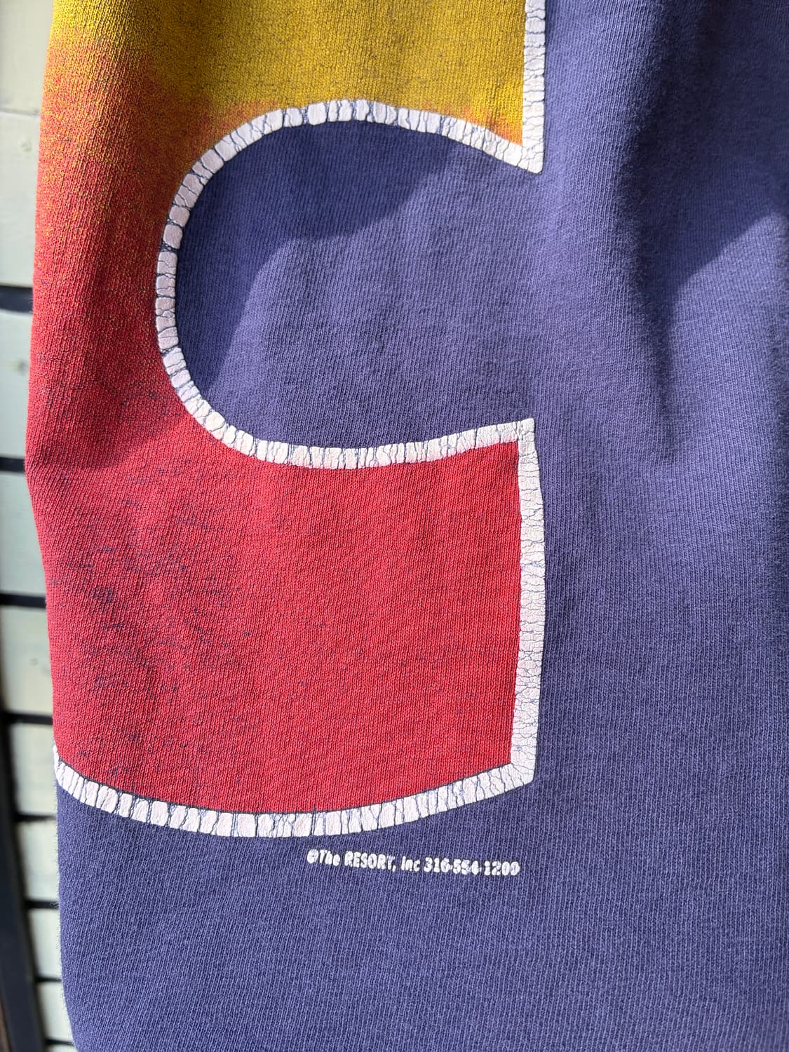 90s Vintage DELTA Big Logo Graphic Tee  상품이미지8