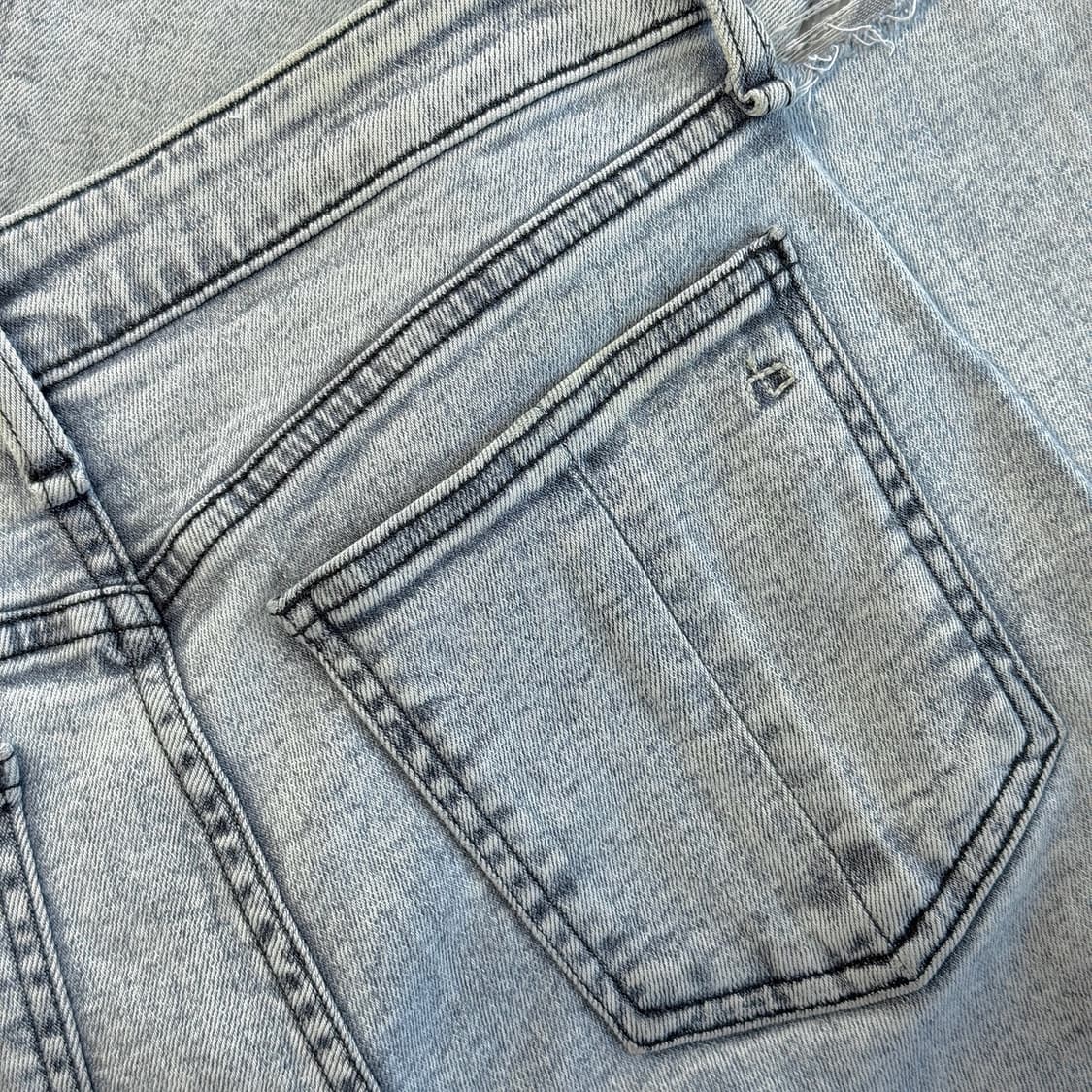 랙앤본 니나 하이라이즈 플레어 데님 진 (25) 상품이미지4